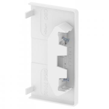 Piesă de capăt pentru canalul de montaj aparate Rapid 80 tip GKH-70130