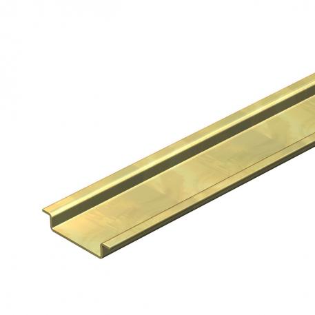 Şină profil omega, neperforată 1000 | neperforată | Oţel | zincat galvanic, pasivat transparent