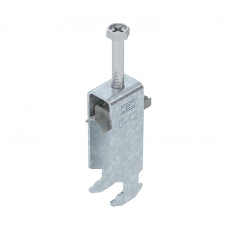 Bridă U 2056 cu picior H, triplă, contrapiesă din plastic, FT 8 | 12 | 3