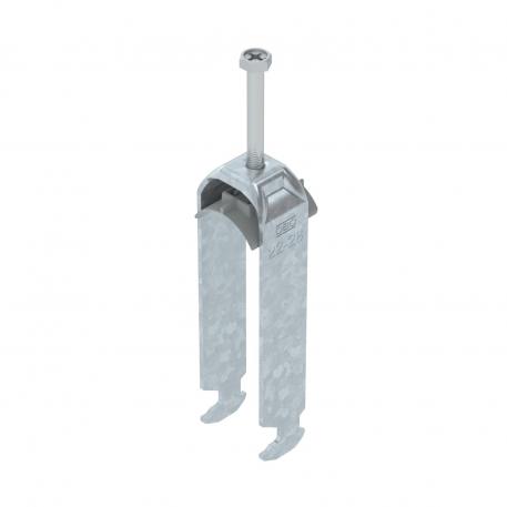 Bridă U 2056 cu picior H, triplă, contrapiesă din plastic, FT