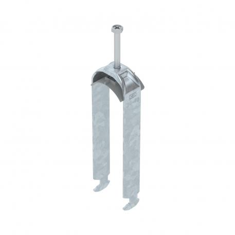 Bridă U 2056 cu picior H, triplă, contrapiesă din plastic, FT 34 | 40 | 3