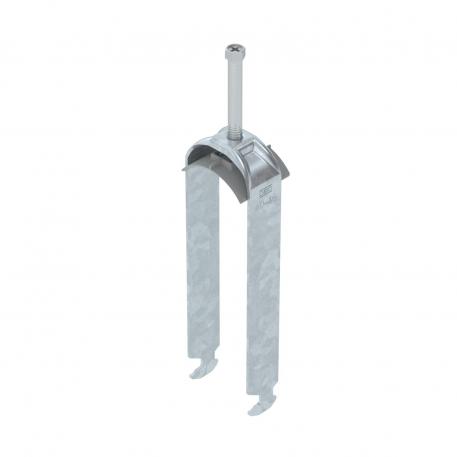 Bridă U 2056 cu picior H, triplă, contrapiesă din plastic, FT 40 | 46 | 5