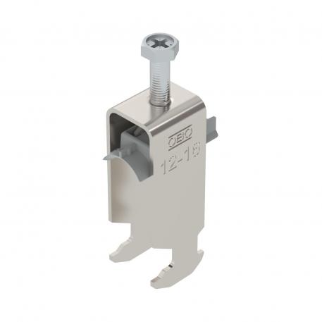 Bridă U 2056 cu picior H, dublă, contrapiesă din plastic, A2 12 | 16 | 3