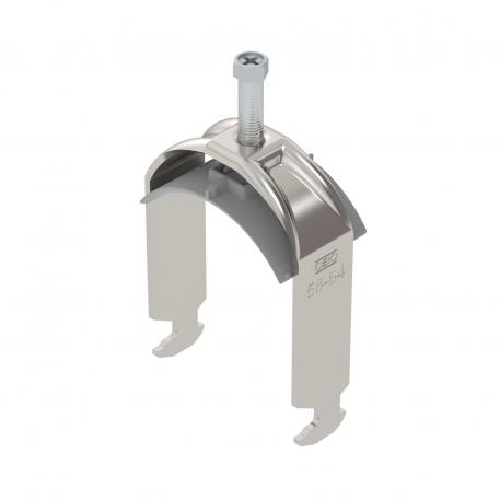 Bridă U 2056 cu picior H, simplă, contrapiesă din plastic, A2 58 | 64 | 5
