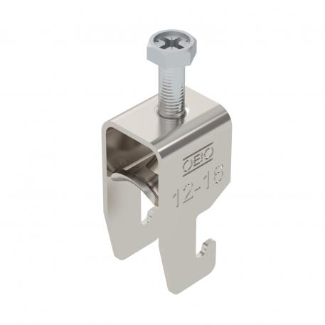 Bridă U 2056 cu picior U, simplă, contrapiesă metalică, A4 12 | 16 | 3