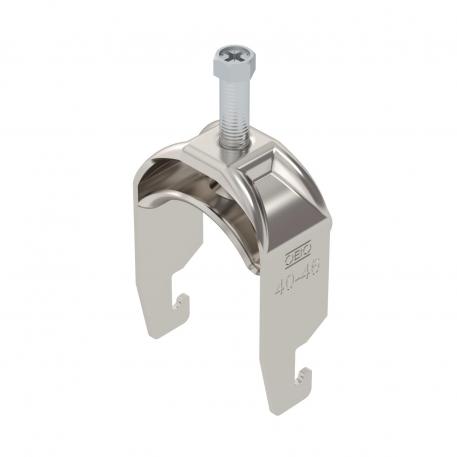 Bridă U 2056 cu picior U, simplă, contrapiesă metalică, A4 40 | 46 | 5