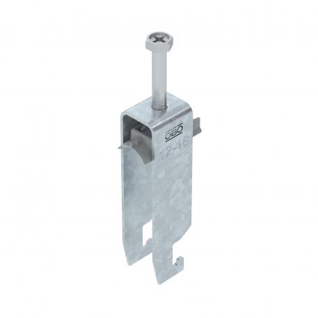 Bridă U 2056 cu picior U, triplă, contrapiesă din plastic, FT 12 | 16 | 3