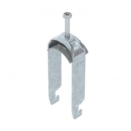 Bridă U 2056 cu picior U, dublă, contrapiesă din plastic, FT 34 | 40 | 3
