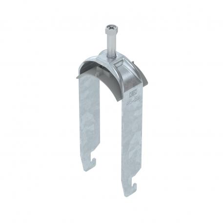Bridă U 2056 cu picior U, dublă, contrapiesă din plastic, FT 46 | 52 | 5