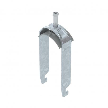 Bridă U 2056 cu picior U, dublă, contrapiesă din plastic, FT 52 | 58 | 5