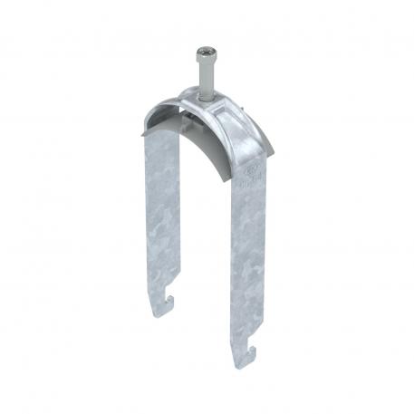 Bridă U 2056 cu picior U, dublă, contrapiesă din plastic, FT 58 | 64 | 5