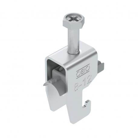 Bridă U 2056 cu picior U, simplă, contrapiesă din plastic, Al 8 | 12 | 2
