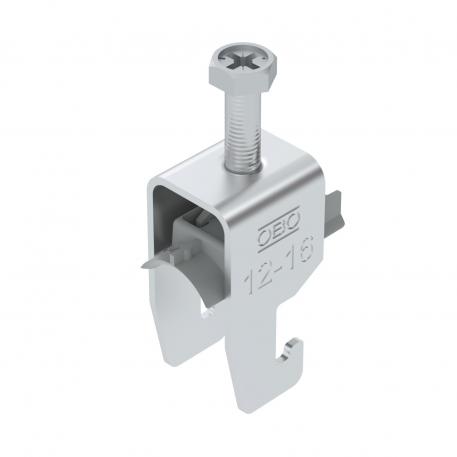 Bridă U 2056 cu picior U, simplă, contrapiesă din plastic, Al 12 | 16 | 2