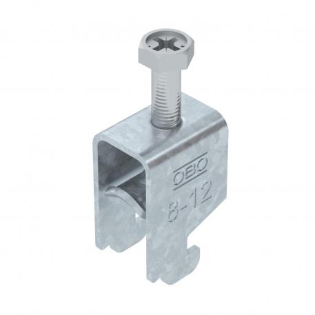 Bridă U 2056 cu picior N, simplă, contrapiesă metalică, FT 8 | 12 | 3