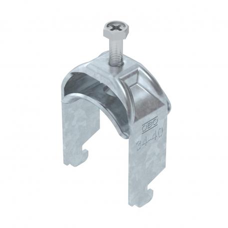 Bridă U 2056 cu picior N, simplă, contrapiesă metalică, FT