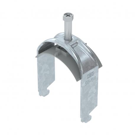 Bridă U 2056 cu picior N, simplă, contrapiesă din plastic FT 58 | 64 | 5