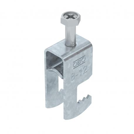 Bridă U 2056 cu picior F, simplă, contrapiesă metalică, FT