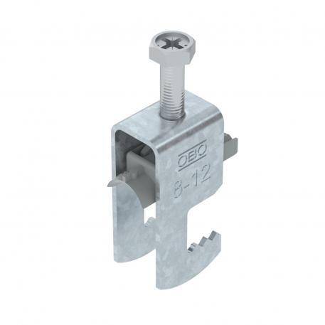 Bridă U 2056 cu picior F, simplă, contrapiesă din plastic FT 8 | 12 | 3