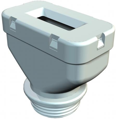 Presetupă pentru cabluri plate, filet metric M25-M40 27 | 30 | 4 | 6 | M25