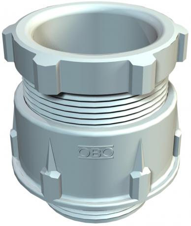Presetupă conică, filet metric, gri deschis M25 x 1,5