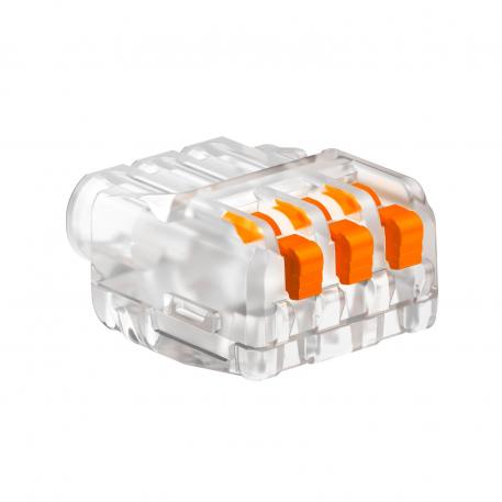 Cleme universale, 3 poli 3 | 0,2 | 2,5 | 450 | transparent