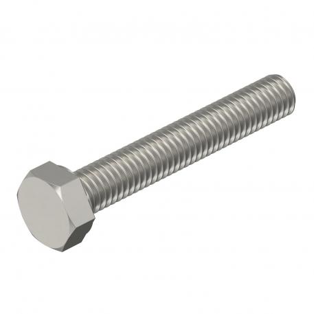 Şurub cu cap hexagonal DIN 933 V4A 8 | 50 | 13 | 8 | Oţel inoxidabil