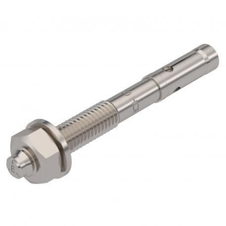 Bolt tie BZ3, A4 75 | M8 | Oţel inoxidabil
