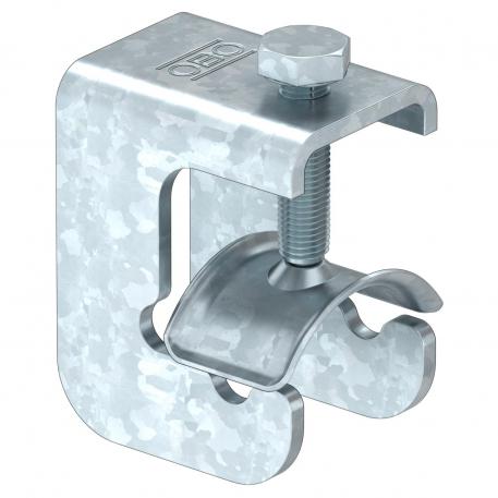 Clemă de împământare VARIO pentru armături de oţel  | FL30x3-4mm / Rd 10 x Rd 16-37 | 