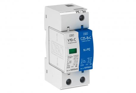 Descărcător de supratensiune V10, 1 pol+ NPE 280V 1+N/PE | 280 | IP20