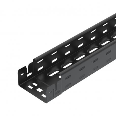 Cable tray RKS-Magic® 60 FS black 3050 | 100 | 60 | 0,75 | nu | negru închis; RAL 9005 | Oţel | PES135 - poliester
