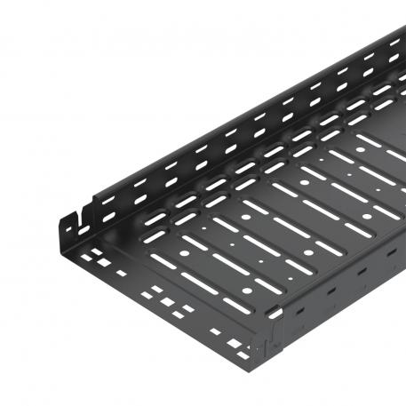 Cable tray RKS-Magic® 60 FS black 3050 | 300 | 60 | 0,75 | nu | negru închis; RAL 9005 | Oţel | PES135 - poliester