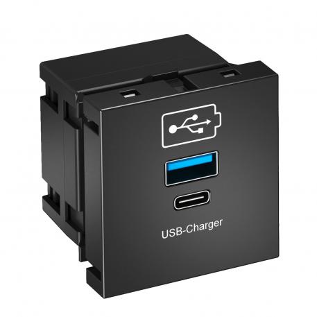 Dispozitiv USB gri închis; RAL 7021