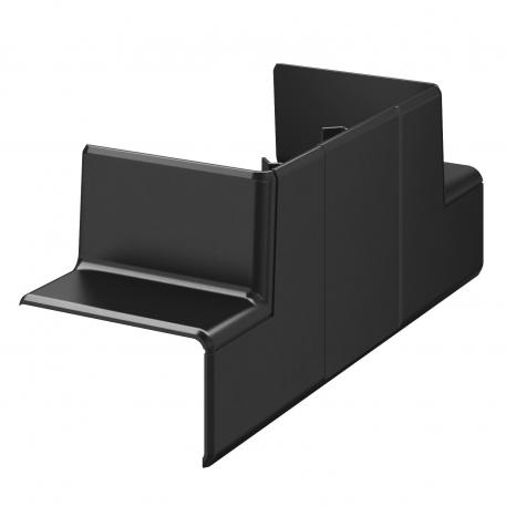 Adaptor piesă T pentru canalul de montaj aparate Rapid 45-2 tip GK-53100 negru închis; RAL 9005
