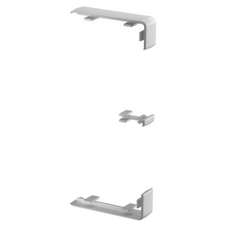 Trunking connector and joint cover gri deschis; RAL 7035