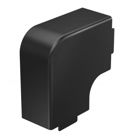Capac pentru cot plan, pentru canal tip WDK 40060  | 60 | negru închis; RAL 9005
