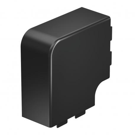 Capac pentru cot plan, pentru canal tip WDK 60110  | 110 | negru închis; RAL 9005