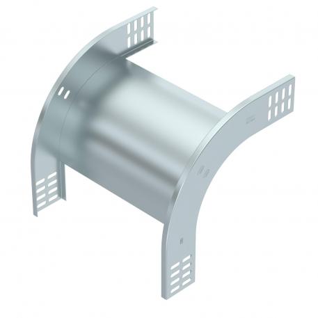Cot vertical 90°, descendent 60 FS 300 | Oţel | zincat în bandă | zinc