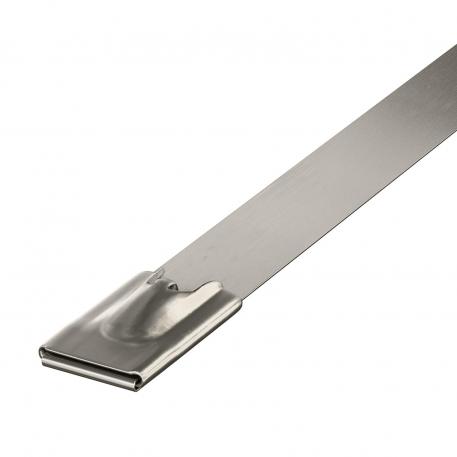 Cleme cu bandă metalică late 750