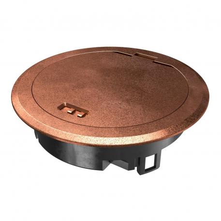 Capac rabatabil cu dispozitiv de blocare, cupru ud | Dispozitiv de blocare | IP66 | 6.102.7 (bis 3.000 N) |  | Zinc turnat sub presiune